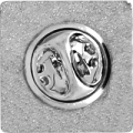 Pin's Carré Argenté 15x15mm