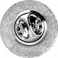 Pin's Rond Argenté 18mm