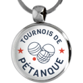 Porte-Clé Pétanque 30mm